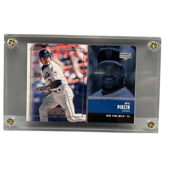 Upper Deck 1999 New York Mets Mike Piazza Baseball Card - Picture 1 of 3